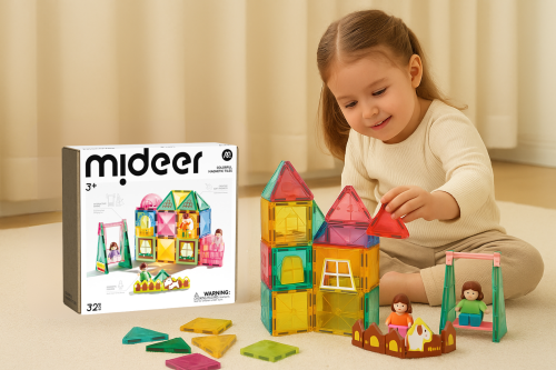 🧲 Magnetické stavebnice – co všechno s nimi děti dokážou postavit