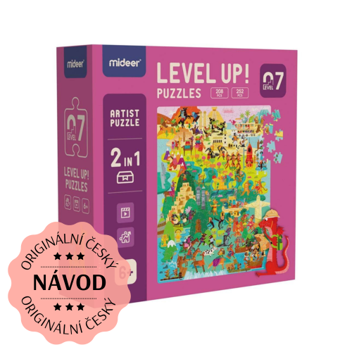 LEVEL UP! 07 - Umělecká řada puzzle 2v1