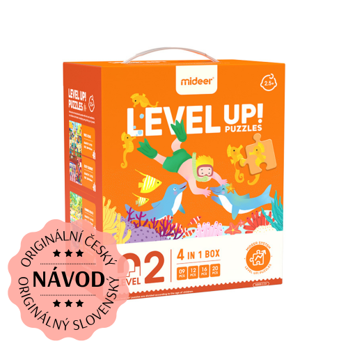 LEVEL UP! 02 - Dovolená puzzle 4v1