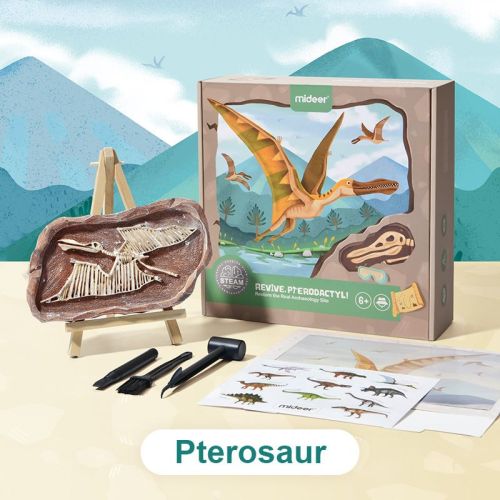 Vykopávání dinosaurů - Pterosaurus