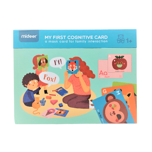 Kognitivní karty - první poznávací karty zvířecí obličeje