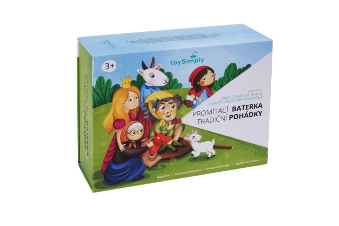 toySimply Promítací baterka - Tradiční pohádky