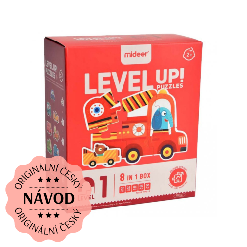 LEVEL UP! 01 - Doprava puzzle 5v1