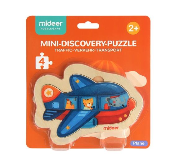 Mini puzzle Letadlo 4 dílky