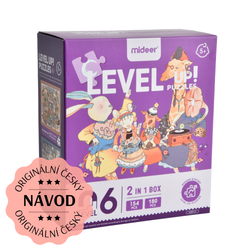 LEVEL UP! 06 - Zvířátka a sny puzzle 2v1