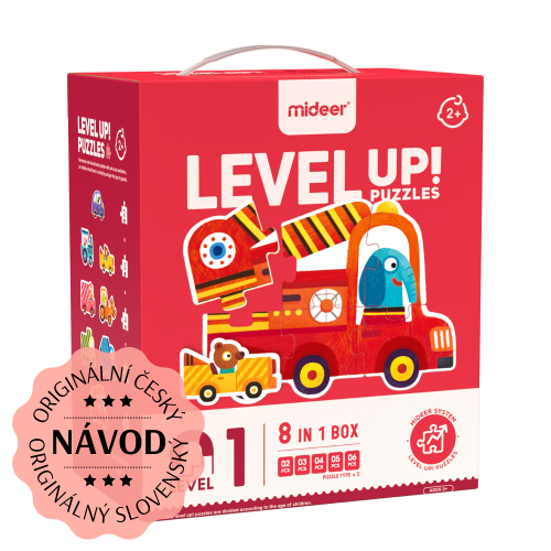 LEVEL UP! 01 - Doprava puzzle 5v1