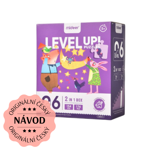 LEVEL UP! 06 - Představte si svět puzzle 2v1 verze 2022