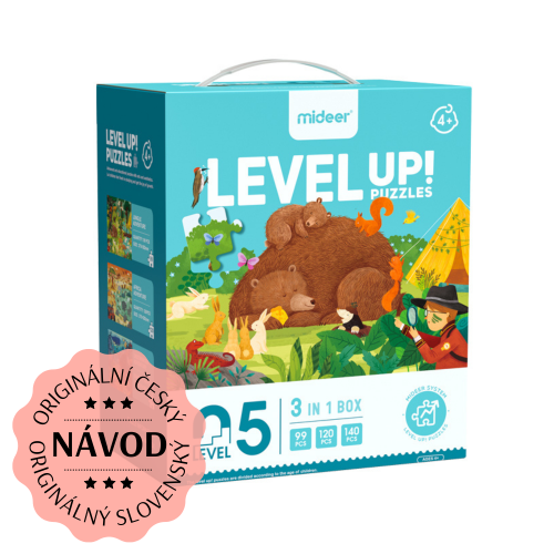 LEVEL UP! 05 - Dobrodružství puzzle 3v1