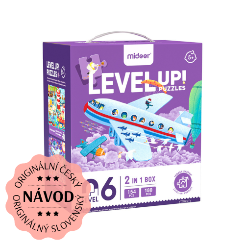 LEVEL UP! 06 - Báječné prázdniny puzzle 2v1