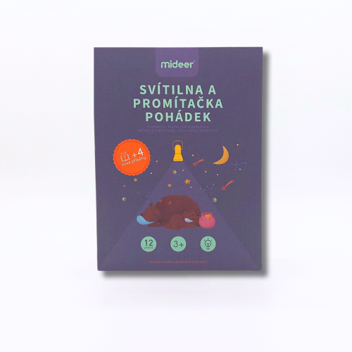 MiDeer Dětská promítačka 12 pohádek s českým návodem