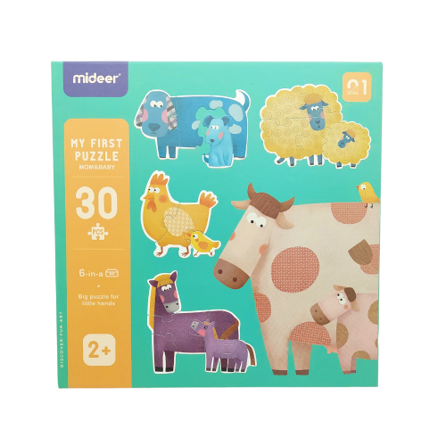 MiDeer Moje první puzzle - Máma a dítě - 31 dílků