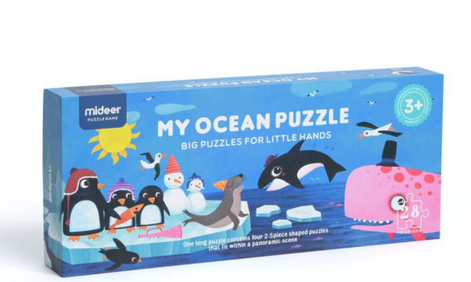 Můj svět oceánu puzzle 28 dílků