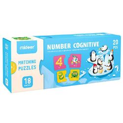 Čísla srovnávací puzzle 20 dílků