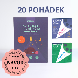 SADA Dětská promítačka 20 pohádek s českým návodem